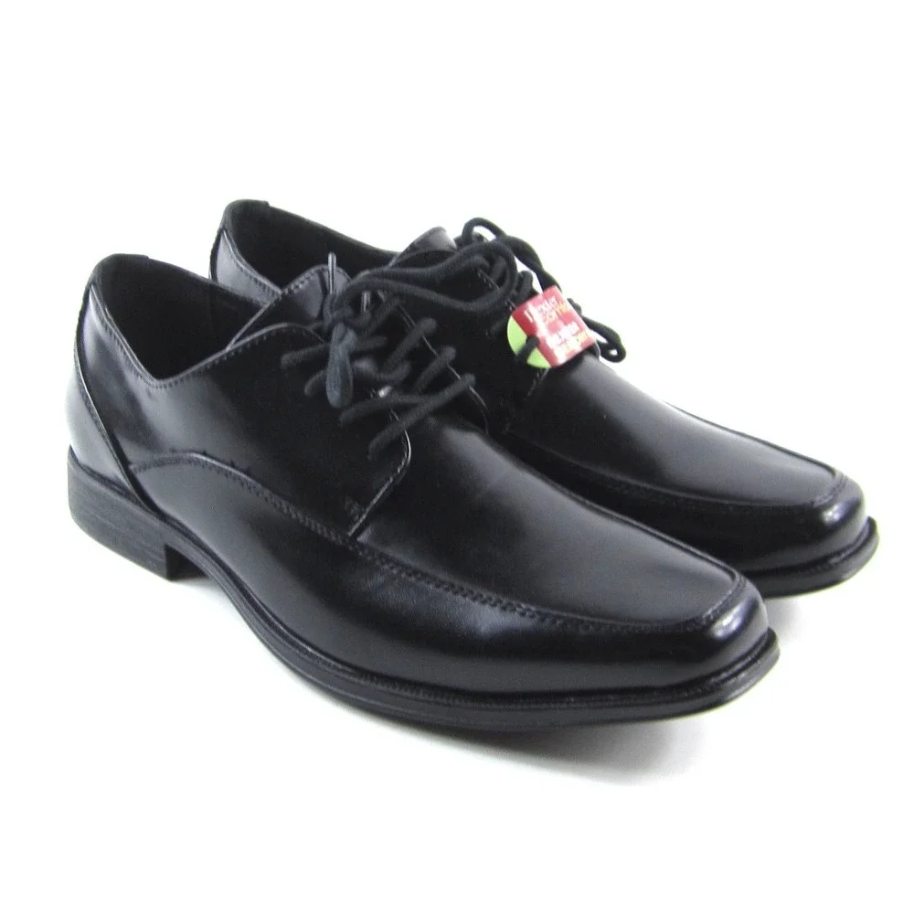 Dexter Oxford Men's Black Comfort Memory Foam Dress Shoes Size‎ 7.5 New